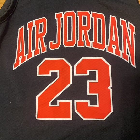 Air Jordan 23 Kids boys Black Tank Top jersey - Picture 3 of 5